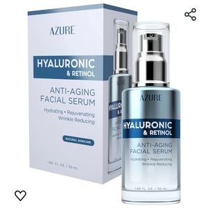 AZURE Hyaluronic & Retinol Anti Aging Facial Serum